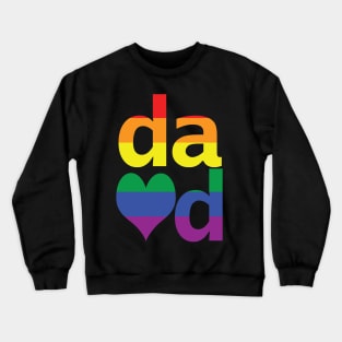 Dad Pride Crewneck Sweatshirt